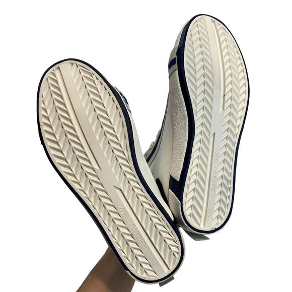 ZARA Blue & White High Top Ankle Tennis Shoes SZ 37 - Picture 3 of 12